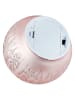 GILDE Lampa dekoracyjna LED w kolorze jasnoróżowym - wys. 15 x Ø 12 cm