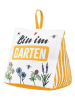 GILDE Türstopper "Garten Biene" in Gelb - (B)20 x (H)22 x (T)15 cm