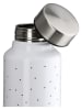GILDE Trinkflasche "Leichtigkeit" in Weiß - (H)27 x Ø 6,5 cm