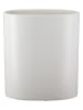 GILDE Vase "Moments" in Weiß - (B)22 x (H)25 x (T)12 cm