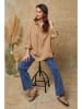 Fleur de Lin Leinenbluse "Dola" in Camel