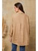 Fleur de Lin Leinenbluse "Dola" in Camel