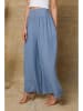 Fleur de Lin Leinen-Marlenehose "Kendra" in Blau