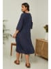 Joséfine Leinenkleid "Granael" in Dunkelblau