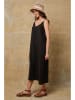 Joséfine Lniana sukienka "Louisa" w kolorze czarnym
