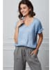 Fleur de Lin Leinen-Shirt "Fabius" in Hellblau