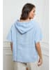 Joséfine Leinen-Bluse  in Hellblau