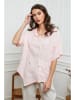 Joséfine Leinen-Bluse  in Rosa