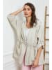 Joséfine Leinen-Cape in Beige
