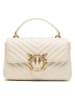 Pinko Schoudertas crème - (B)23 x (H)15 x (D)7 cm