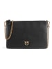 Pinko Leren schoudertas zwart - (B)24 x (H)16 x (D)1 cm