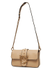 Pinko Leren schoudertas beige - (B)22 x (H)14 x (D)6 cm