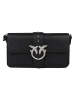 Pinko Leren schoudertas zwart - (B)28 x (H)15 x (D)7 cm