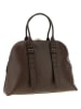 Pinko Leder-Henkeltasche in Braun - (B)40 x (H)30 x (T)15 cm