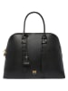 Pinko Leren handtas zwart - (B)40 x (H)30 x (D)15 cm