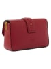 Pinko Leren schoudertas rood - (B)22 x (H)15 x (D)7 cm