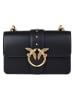 Pinko Leren schoudertas zwart - (B)21 x (H)13 x (D)7 cm