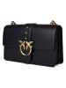 Pinko Leren schoudertas zwart - (B)27 x (H)16 x (D)7 cm