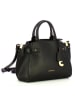 COCCINELLE Leder-Henkeltasche in Schwarz - (L)38 x (B)28 x (H)18 cm