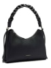 COCCINELLE Leder-Henkeltasche in Schwarz - (B)23 x (H)18 x (T)10 cm