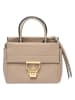 COCCINELLE Leren handtas beige - (B)24 x (H)19 x (D)14 cm