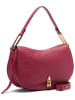 COCCINELLE Leder-Schultertasche in Bordeaux - (B)31 x (H)18 x (T)8 cm