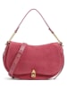 COCCINELLE Leder-Schultertasche in Pink - (B)30 x (H)18 x (T)8 cm