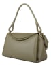 COCCINELLE Leder-Schultertasche in Khaki - (B)29 x (H)20 x (T)13 cm
