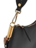 COCCINELLE Leder-Schultertasche in Schwarz - (B)33 x (H)23 x (T)7 cm