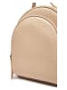 COCCINELLE Leder-Rucksack in Beige - (B)24 x (H)30 x (T)11 cm