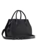 COCCINELLE Leder-Henkeltasche in Schwarz - (B)30 x (H)20 x (T)13 cm