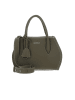 COCCINELLE Leder-Henkeltasche in Khaki - (B)26 x (H)16 x (T)10 cm