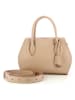 COCCINELLE Leren handtas beige - (B)30 x (H)20 x (D)13 cm