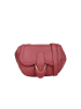 COCCINELLE Leder-Umhängetasche in Beere - (B)21 x (H)18 x (T)9 cm