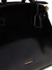 COCCINELLE Leder-Henkeltasche in Schwarz - (B)36 x (H)28 x (T)18 cm
