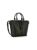 COCCINELLE Leder-Henkeltasche in Schwarz - (B)27 x (H)25 x (T)9 cm