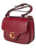 COCCINELLE Leder-Umhängetasche in Rot - (B)21 x (H)17 x (T)6 cm