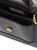 COCCINELLE Leder-Henkeltasche in Schwarz - (B)24 x (H)16 x (T)9 cm