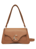 COCCINELLE Skórzana torebka w kolorze jasnobrązowym - 27,5 x 14 x 11 cm