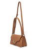COCCINELLE Leder-Schultertasche in Hellbraun - (B)27,5 x (H)14 x (T)11 cm