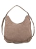 COCCINELLE Leder-Schultertasche in Beige - (B)38 x (H)24 x (T)12 cm