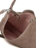 COCCINELLE Leder-Schultertasche in Beige - (B)38 x (H)24 x (T)12 cm
