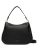 COCCINELLE Leder-Schultertasche in Schwarz - (B)35 x (H)25 x (T)9 cm