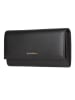COCCINELLE Leren portemonnee zwart - (B)20 x (H)10 cm