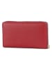 COCCINELLE Leren portemonnee rood - (B)18 x (H)10 cm
