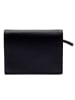 COCCINELLE Leren kaartetui zwart - (B)11 x (H)9 cm