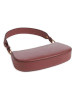 COCCINELLE Leder-Schultertasche in Hellbraun - (B)23 x (H)11 x (T)4 cm