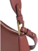 COCCINELLE Leder-Schultertasche in Hellbraun - (B)23 x (H)11 x (T)4 cm