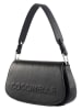 COCCINELLE Leren schoudertas zwart - (B)23 x (H)12 x (D)4 cm