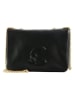 COCCINELLE Leder-Schultertasche in Schwarz - (B)19 x (H)13 x (T)6 cm